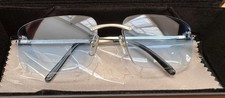 Vintage Cartier PARIS Titanium Rimless Sunglasses 58-18 135 Gradient Lenses