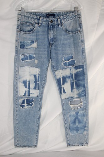 Levi's Made & Crafted Men's 30 X 27 Distressed Patchwork Sample Jeans - Picture 9 of 10