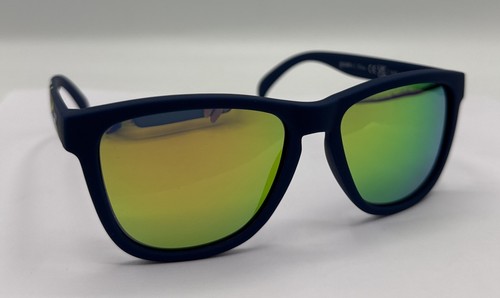 Goodr Sunglasses OG Denali National Park & Preserve Mirrored Reflective Blue