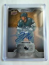 2023-24 Upper Deck Engrained - Rookies Tristen Robins #129 Autographs (AU, RC)