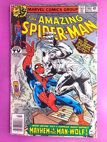 THE AMAZING SPIDER-MAN #190   VG(LOWER GRADE)  1979 COMBINE SHIP BX2413