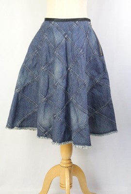 JUNYA WATANABE COMME des GARCONS Denim Skirt 498 3160