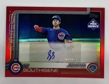 2025 Topps Pro Debut Ty Southisene #PD-165 Red Autographs /10 (AU, RC)