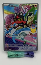 Litten MEP 044 Mega Evolution Black Star Promo Holo NM Pokemon EN 