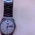 Vtg. Men’s Seiko 5 Automatic Stainless Steel Wrist Watch Silver 6309-8940 Works