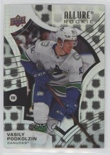 2021-22 Upper Deck Allure Rookies 2005 NHL Vasily Podkolzin #107 Shield 0c3