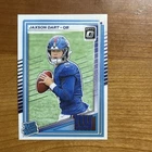 Panini Donruss Optic Jaxson Dart Rated Blue Rookie Prizm #273