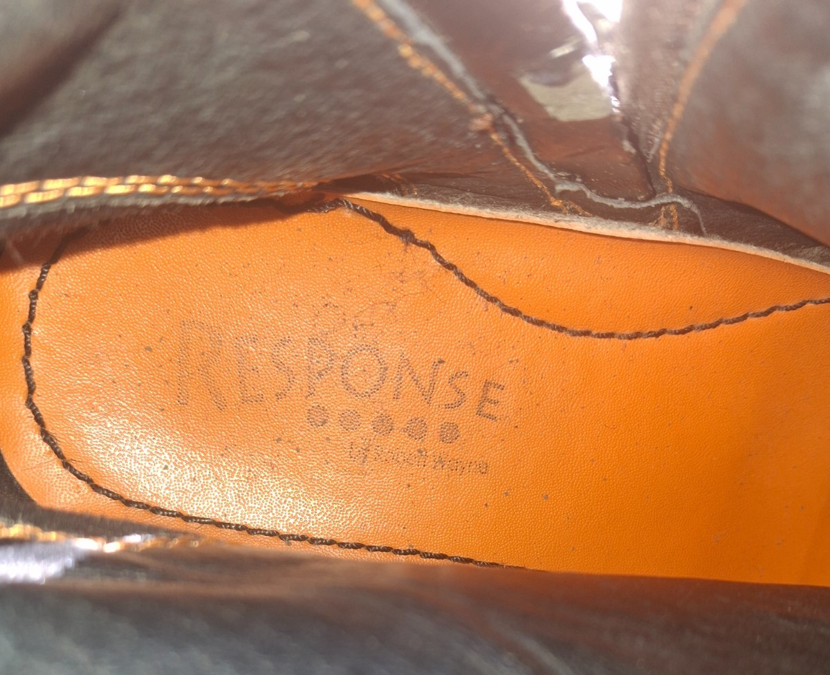 Distressed Leather Robert Wayne Response Motorcyc… - image 6