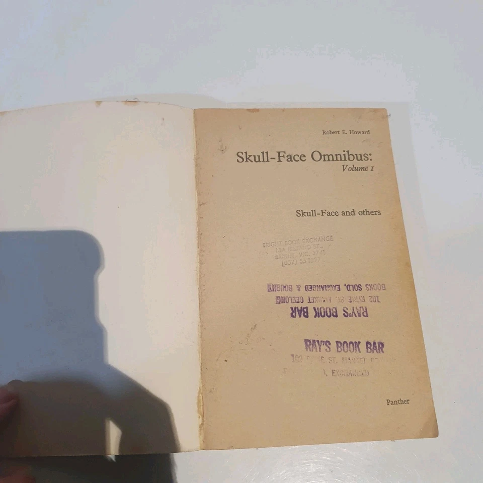 Robert E Howard Skull Face Omnibus Volume 1 1976 - image 4 of 4
