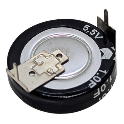 Supercap 1,0F 5,5V H-Type, direkt einsetzbarer EDLC, hohe Kapazität, 5,5V Monobl
