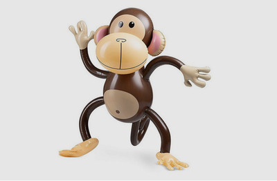 PVC Inflatable Monkey Balloon Inflatable Animal Monkey Toy Kids Happy Birthday