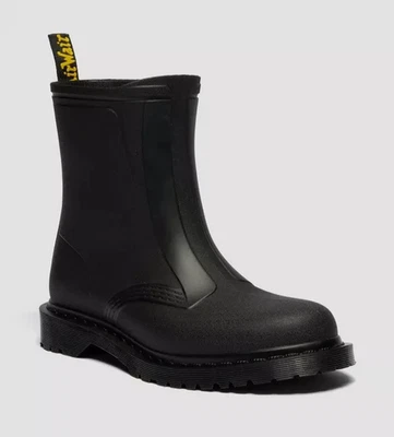 Bottes De Pluie Dr. Martens 1460 En Noir Toutes Tailles Stock Limité - Photo 1/4