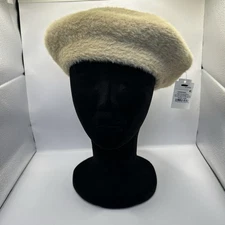 A New Day Women’s Tan Fuzzy Beret Hat One Size Soft Cozy Winter Cap NWT