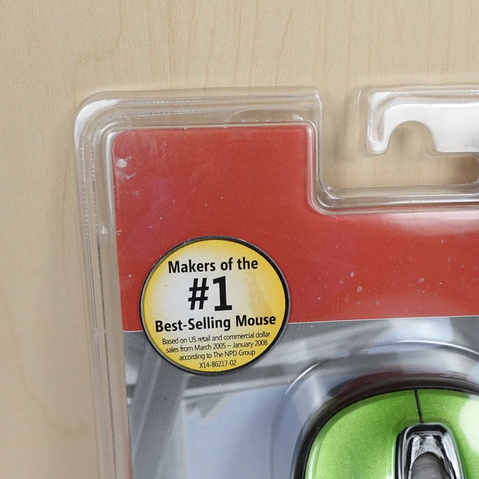 Microsoft Wireless Mobile Mouse 3000 PC Mac USB Snap-In Receiver New Sealed Box - Image 4 of 4