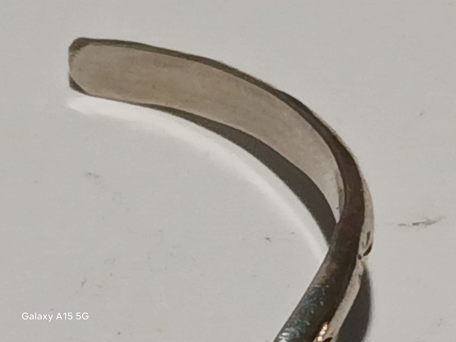 STERLING DCG NATIVE AMERICAN SOLID SILVER CUFF BR… - image 4