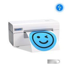 vretti thermal shipping label printer 4x6