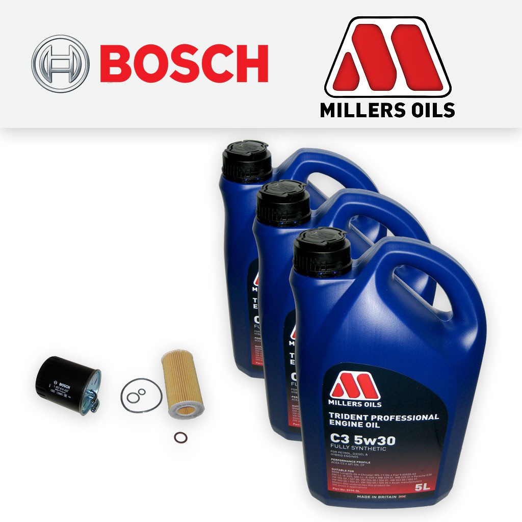 MERCEDES SPRINTER 906 OM646 OIL FUEL-WP FILTER +15L OIL SERVICE KIT (2006-2009)