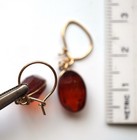 BALTIC AMBER Earrings (#20)  in 925 Sterling Silver - from Poland — photo 2