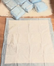30 Medline Disposable Underpads 30x30" Human or Pet Plastic Fabric Absorbent