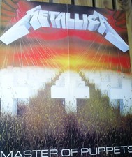 METALLICA - MASTER OF PUPPETS  - POSTER Format A2 THRASH METAL - 2te Wahl Poster