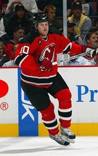 Erik Rasmussen New Jersey Devils skates v the Pittsburgh Pen- Ice Hockey Photo 1