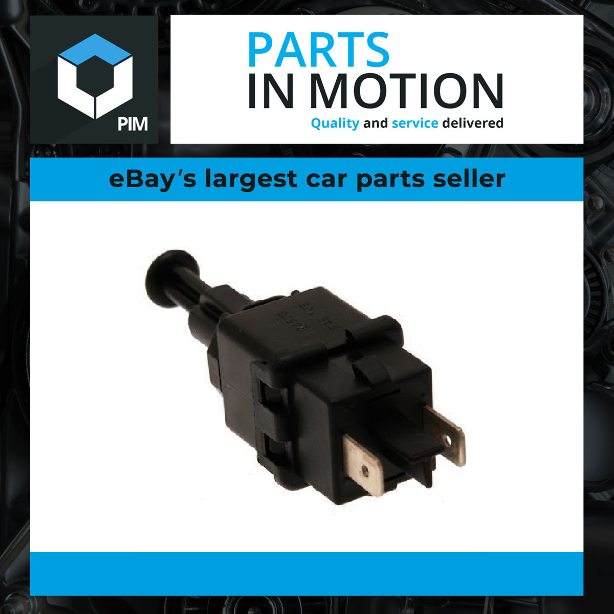 Brake Light Switch fits VAUXHALL CAVALIER Mk3 2.5 88 to 94 Cambiare Quality New