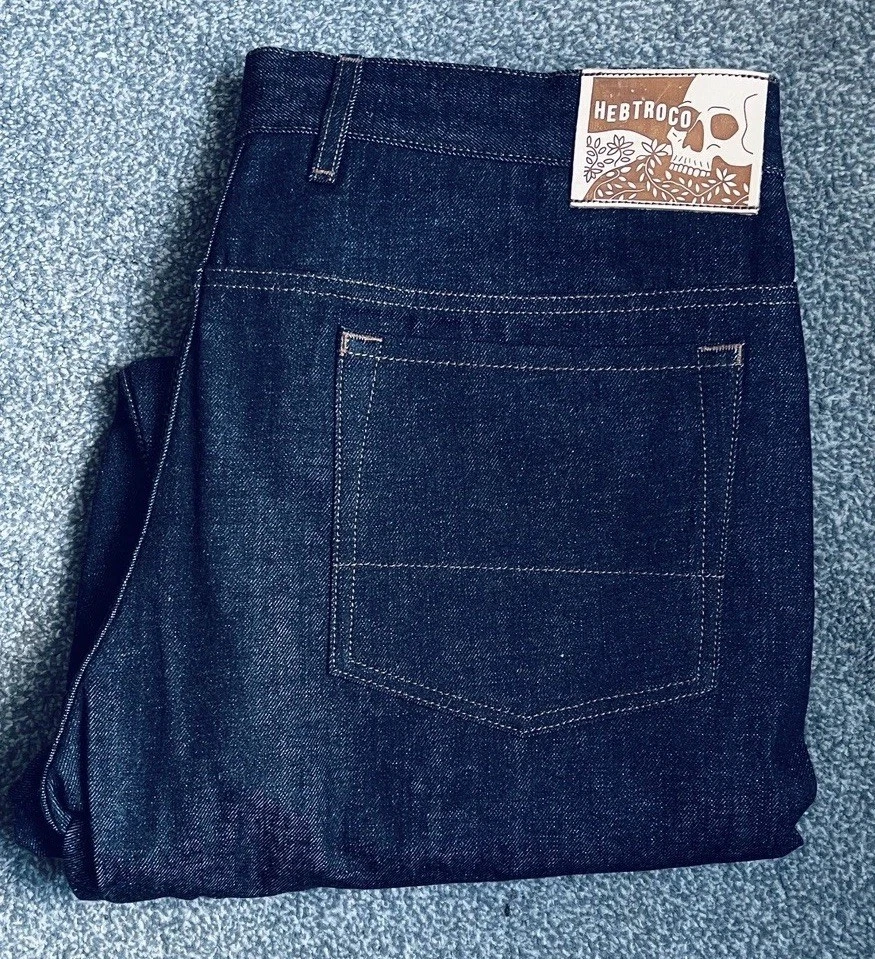 Hebtroco M16-JP - Size 38 / 30 Japanese 16oz Selvedge Denim Jeans Brand New image 1