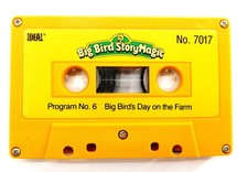 Big Bird Story Magic Cassette Tape: BIG BIRD'S DAY ON THE FARM 7017 Vintage 1986
