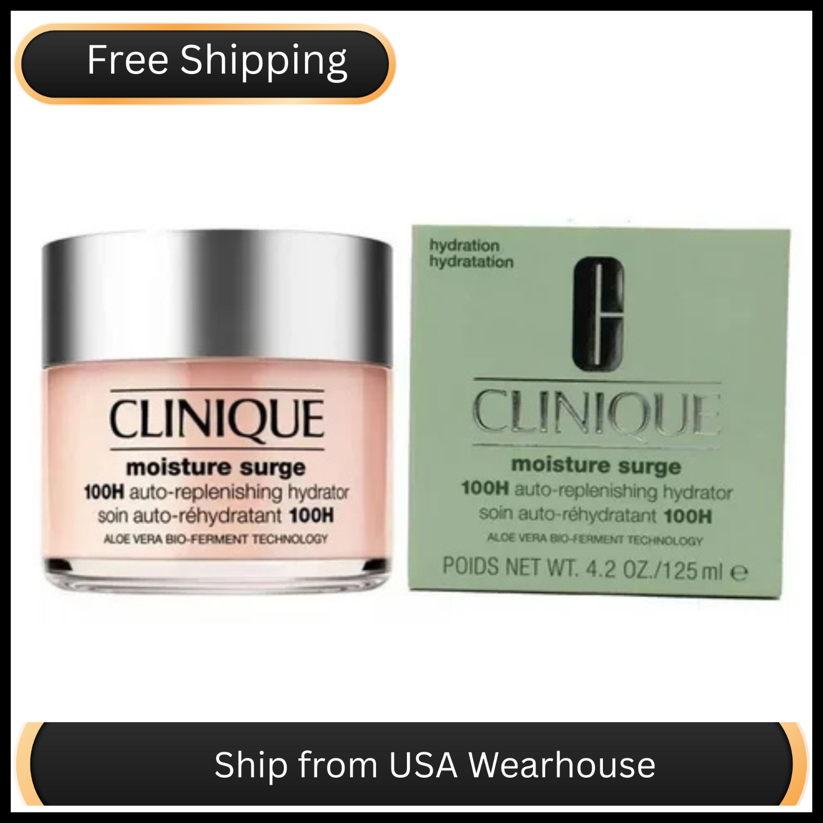 CLINIQUE Moisture Surge 100H Auto-Replenishing Hydrator - 125ml / 4.2oz - Sale