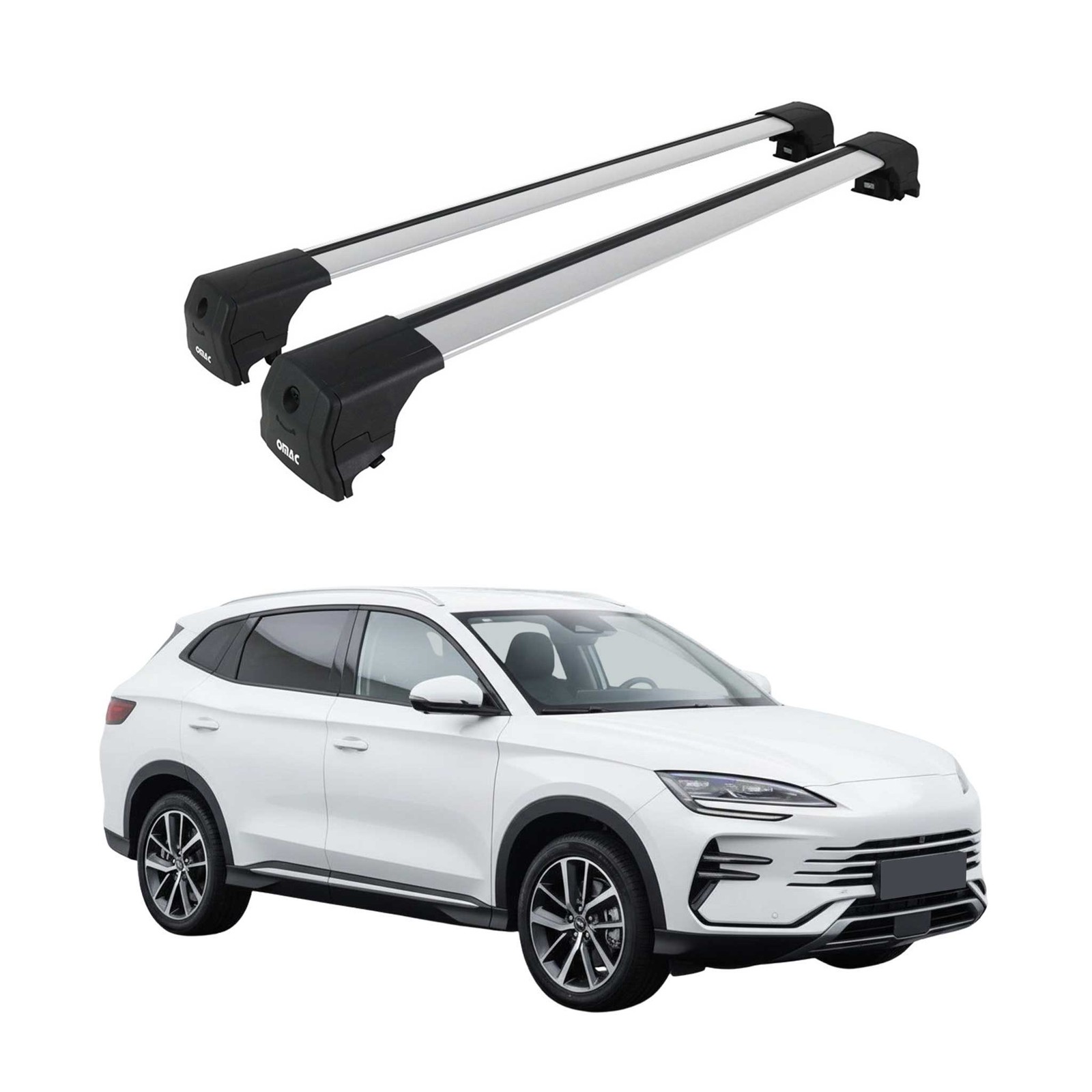 Barres de toit BYD Seal U 2024 pour transporter vos vélos et skis