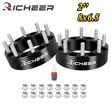 8 Lug 8x6.5 8x165.1 Wheel Spacers 2 For Ram 2500 3500 Ford F250 F350 E150 E250