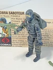 VINTAGE GI JOE ARAH COBRA FIREFLY 1984 COMPLETE WITH CARD HASBRO