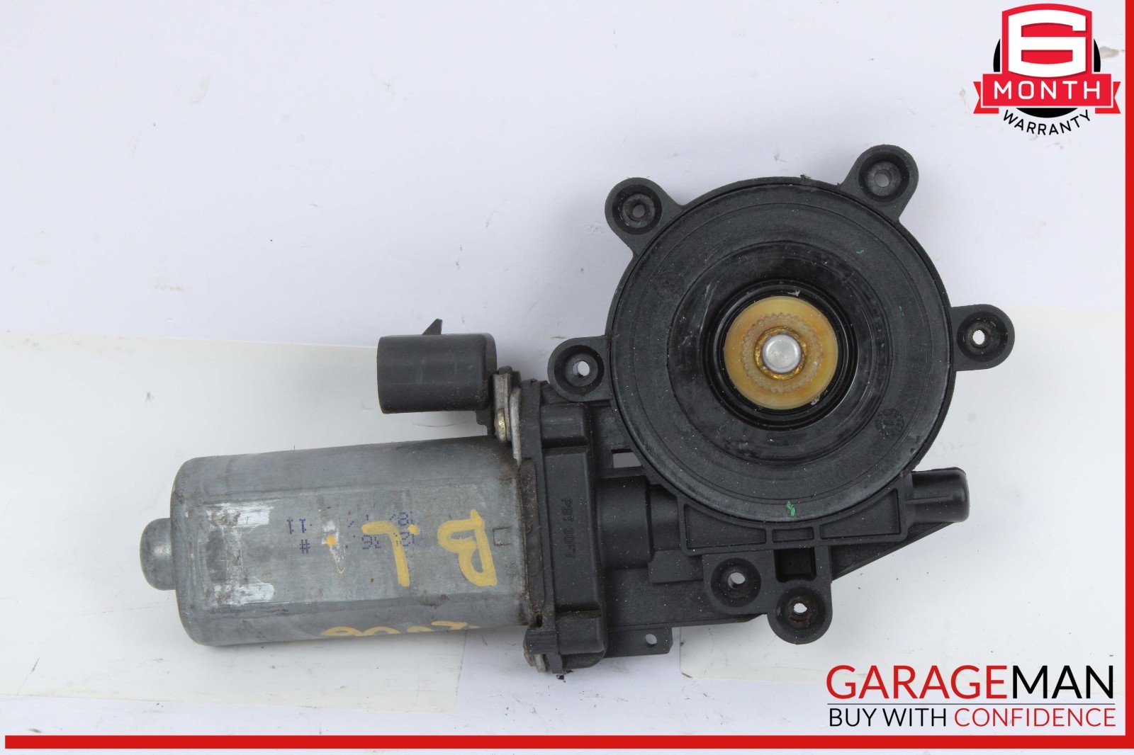 03-13 Maserati Quattroporte M139 Rear Left Side Window Regulator Motor OEM