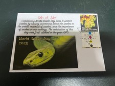 (2145) 16-7-2025 - World SNAKE day each year on 16th July (Serpent) C
