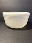 Vintage PYREX Mixing Bowl HAMILTON BEACH Mixer Large White Milk Glass#19 USA