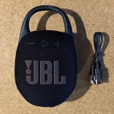 JBL Clip 5 Portable Bluetooth Speaker - Waterproof Wireless Carabiner Clip Black