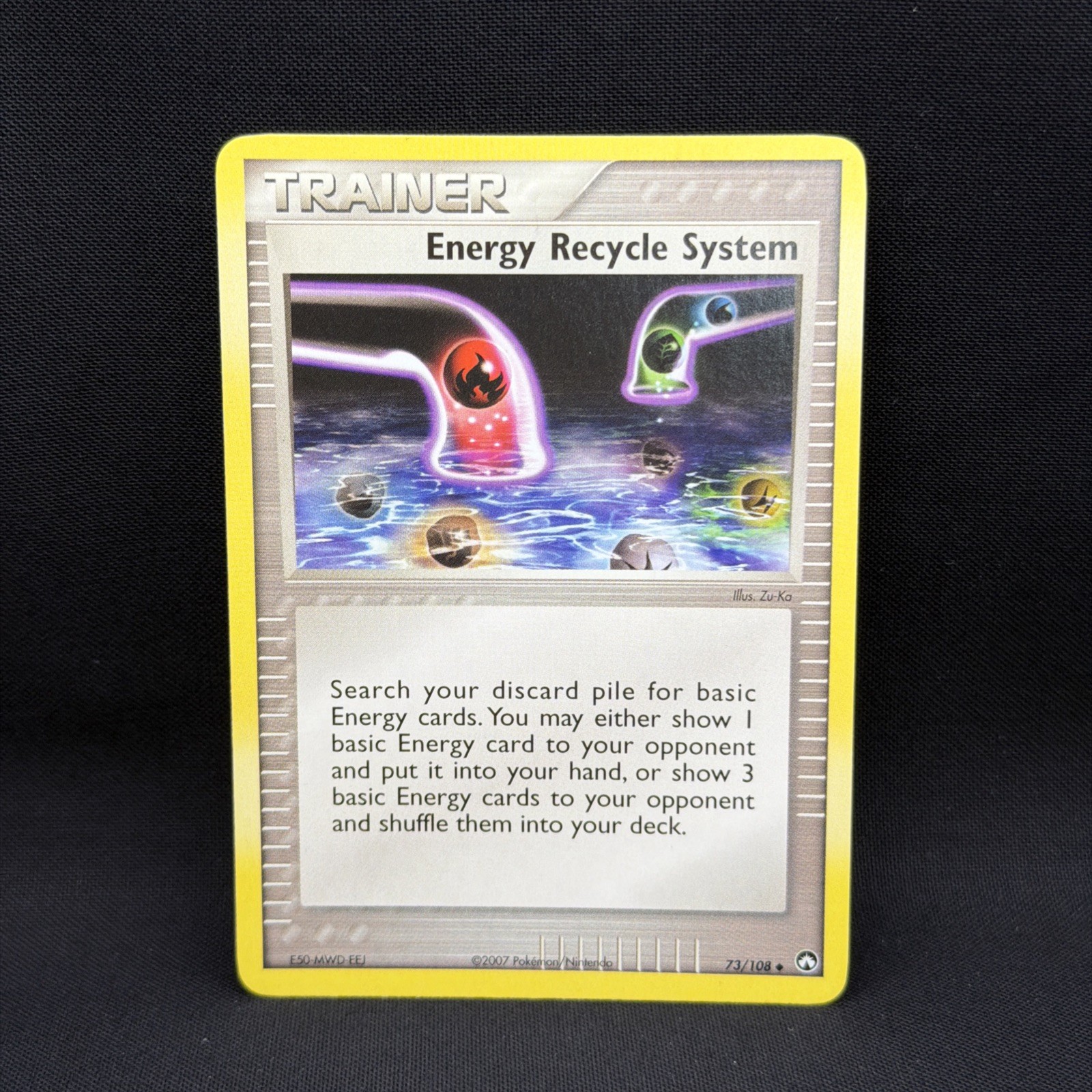 2007 Energy Recycle System 73/108 Pokemon Power Keepers Regular Near Mint