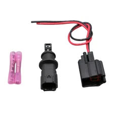 Fits Chrysler Dodge Jeep Ram Intake Air Temperature Sensor W/Connector New US