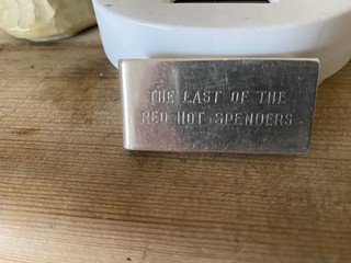 Antique Sterling Silver Money Clip by James Wakely and Frank Clarke Wheeler