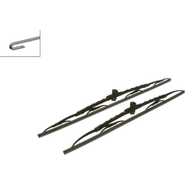 Bosch 3 397 118 307 Scheibenwischer FüR Opel Honda Mitsubishi Toyota BMW Fiat-image