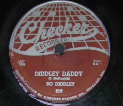 Bo Diddley Diddley Daddy/She's Fine She's Mine Checker 819 78 RPM G+