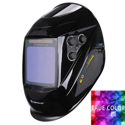 BRANDED Auto Darkening Welding Helmet Mask Large View True Color Sensor for MIG MAG MMA