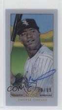 2019 Topps Clearly Authentic Auto T206 Design /99 Eloy Jimenez #TA-EJ Auto 0xz8