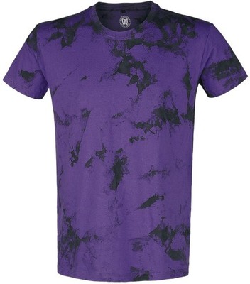 Outer Vision T-Shirt Herren Man's T-Shirt schwarz/lila Basics