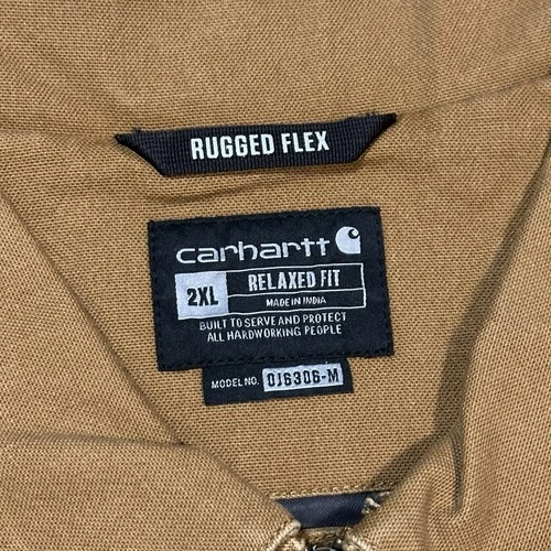 Carhartt Duck Detroit Rugged Flex 0J6306-M Workwear Jacket Men’s XXL Relaxed Fit image 3