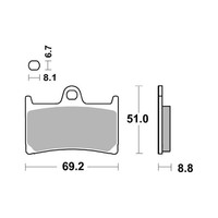 Pastiglie Brembo Genuine 07YA2307