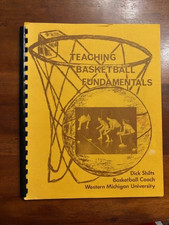 RARE Teaching Basketball Fundamentals Dick Shilts Western Michigan Booklet