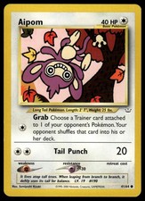 Aipom 41/64 Common Neo Revelation Pokemon Unlimited MP