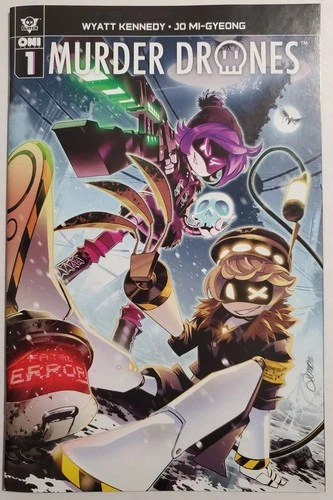 MURDER DRONES 1 1ST PRINT ONI PRESS 1ST APP OF UZI & N AMAZON SHOW NM OR BETTER! - Picture 1 of 10