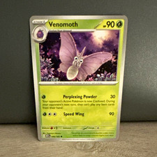 Venomoth 049/165 Uncommon Regular S&V 151 Pokemon TCG Card - MINT